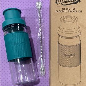 Masontops Mason Jar Cocktail Shaker Kit